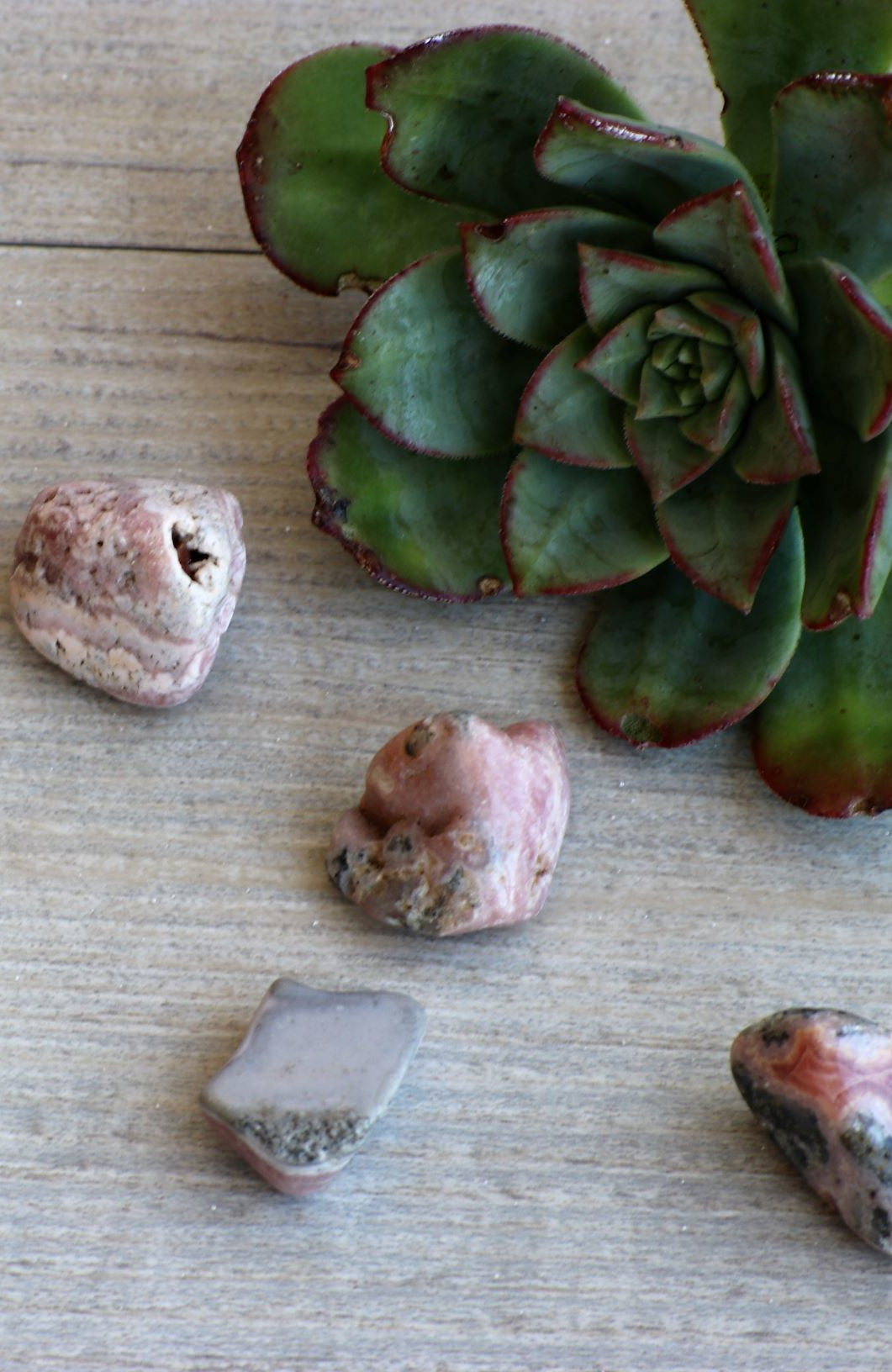 Rhodochrosite Tumbled Stone A Grade